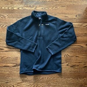 Patagonia Quarter Zip - medium - navy blue